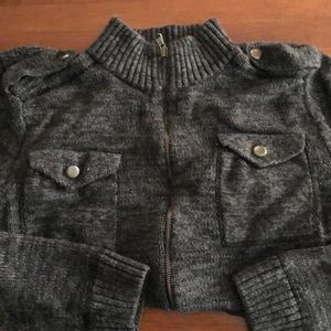 Rock & Republic Full Zip Sweater